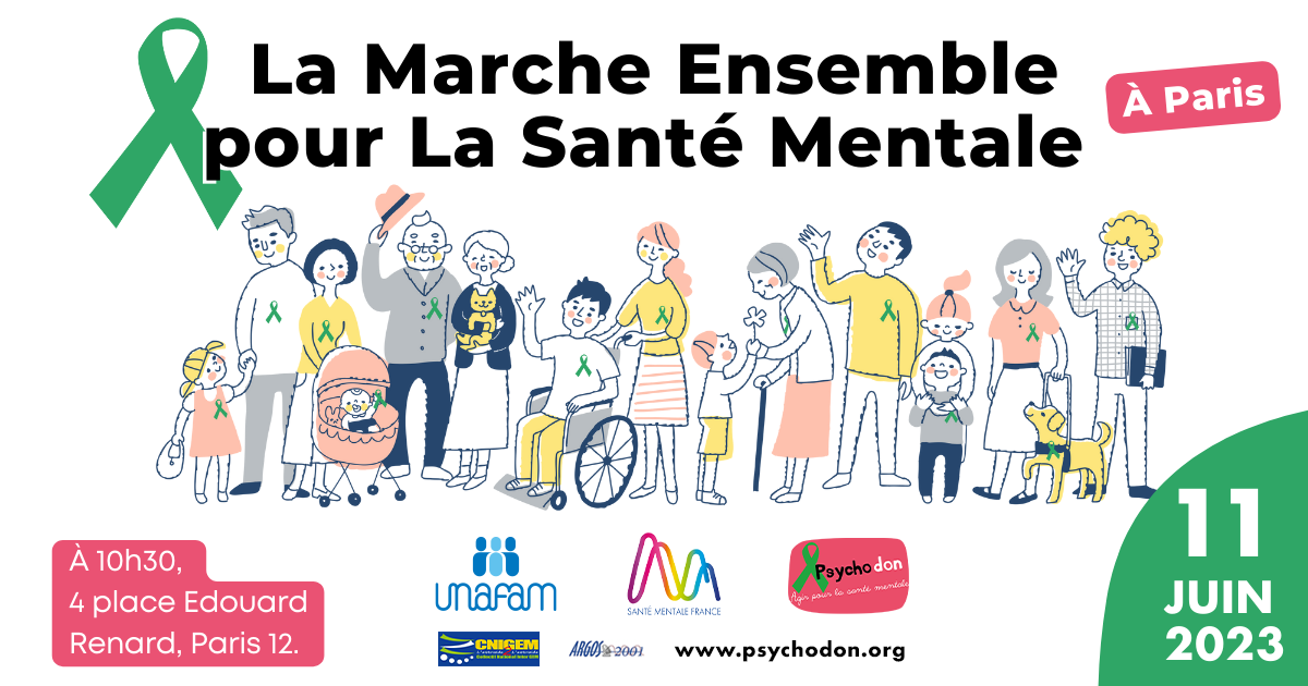 Image événement La marche ensemble pour la Santé Mentale