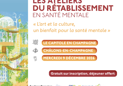 Image article : Ateliers du Rétablissement en Santé mentale Grand Est — Édition art & culture