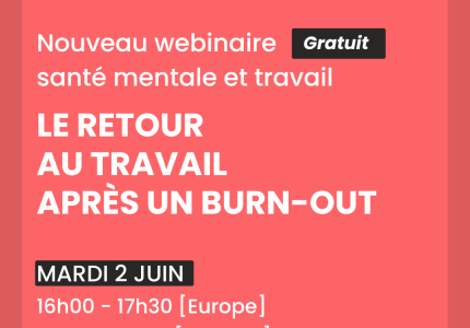 Image article : Webinaire : Lire les signaux d'alerte et prévenir le burn-out (épisode 1)